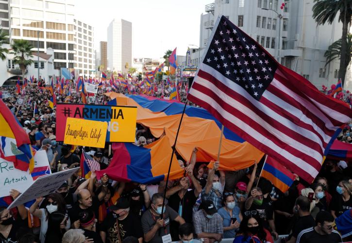 Usa Armenia protest