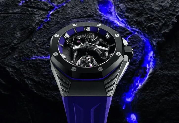 Royal Oak Concept “Black Panther” Flying Tourbillon