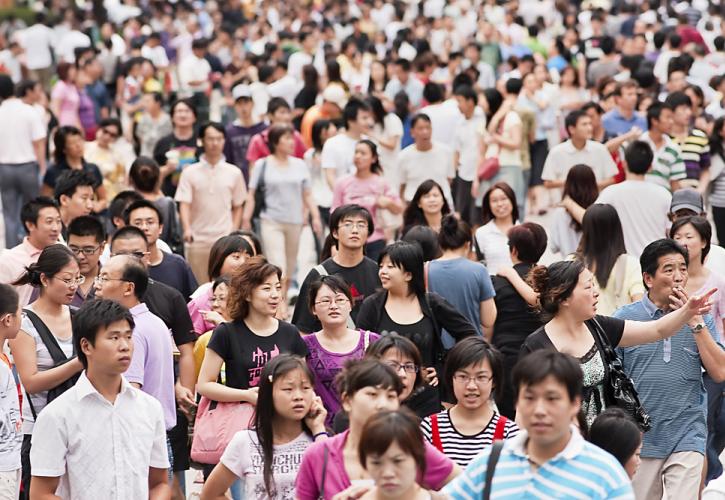 Πληθυσμός στην Κίνα