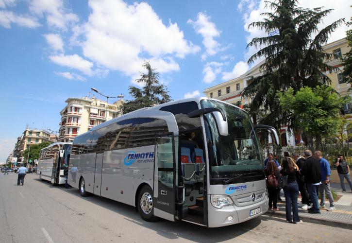 Ενίσχυση τουριστικών λεωφορείων με 11 εκατ. ευρώ