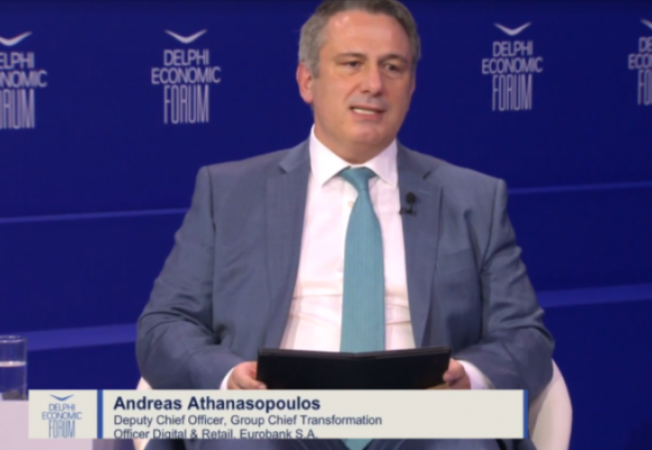 Α. Αθανασόπουλος (Eurobank) από Delphi: Οι τράπεζες χρειάζεται να μετασχηματιστούν