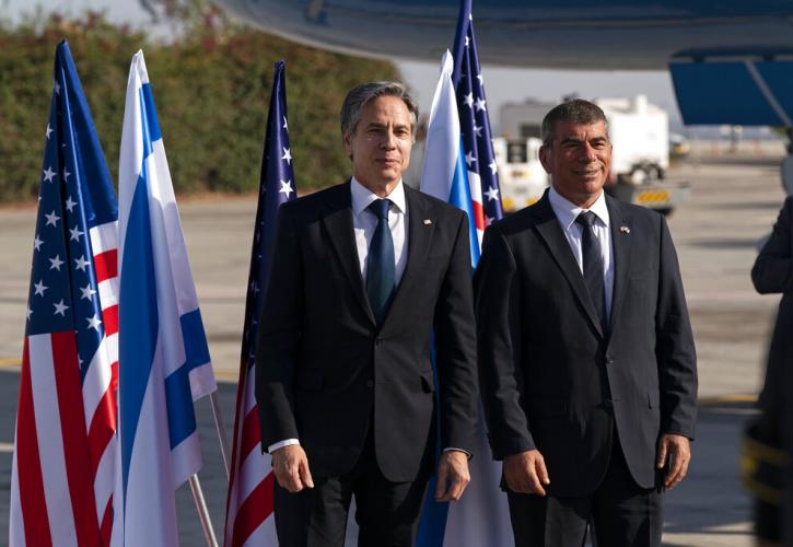 Μεσανατολικό: Στο Ισραήλ ο Αμερικανός ΥΠΕΞ για να εδραιωθεί η εκεχειρία με Χαμάς