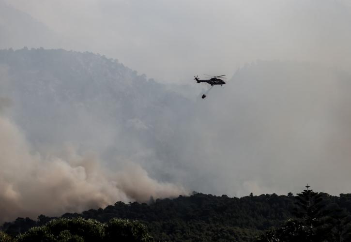 Νέα φωτιά στην επαρχία της Λευκωσίας