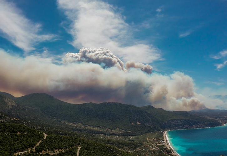 AtmoHub: Ποιες περιοχές θα επηρεαστούν από τον καπνό των πυρκαγιών