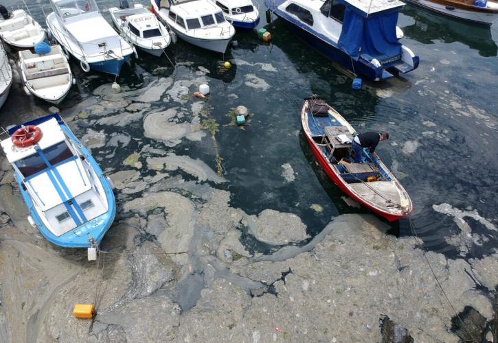 Ο Τούρκος Υπουργός Περιβάλλοντος δεσμεύτηκε να αντιμετωπίσει τη "θαλάσσια βλέννα" στον Μαρμαρά