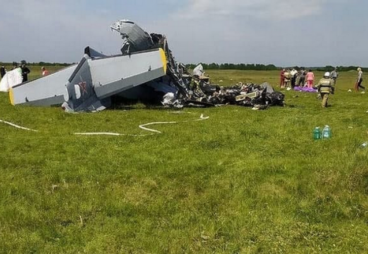 Ρωσία: Τουλάχιστον 9 νεκροί από συντριβή αεροσκάφους στη Σιβηρία