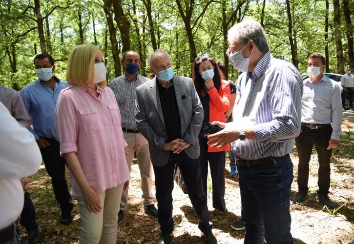 Επίσκεψη Φ. Γεννηματά στην Ηλεία, για τον «Πράσινο Κόσμο» του ΚΙΝΑΛ