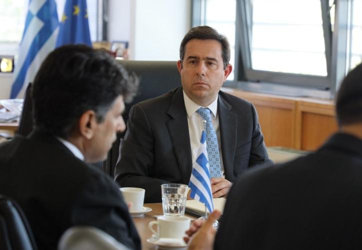Ο υπουργός Μετανάστευσης και Ασύλου, Νότης Μηταράκης