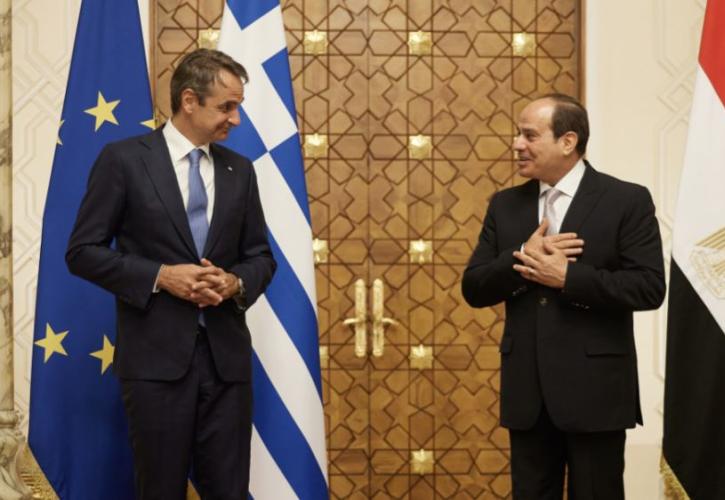 Τηλεφωνική επικοινωνία Μητσοτάκη-Σίσι: Ανησυχία για τις εξελίξεις στην Γάζα και στα σύνορα Λιβάνου-Ισραήλ