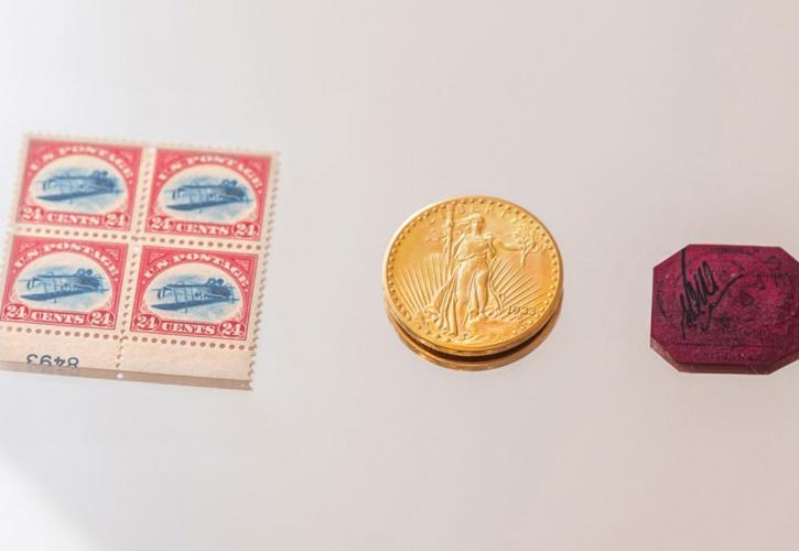 Τρία «διαμάντια» για συλλέκτες νομισμάτων και γραμματοσήμων