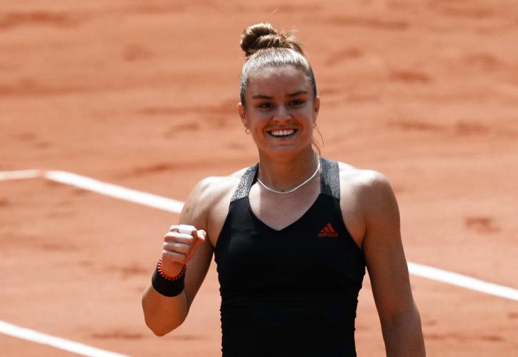 Στα ημιτελικά του Roland Garros η Σάκκαρη