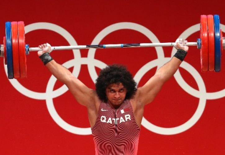 Το χρυσό ο Ελμπάχ από το Κατάρ στα 96 κιλά στην άρση βαρών
