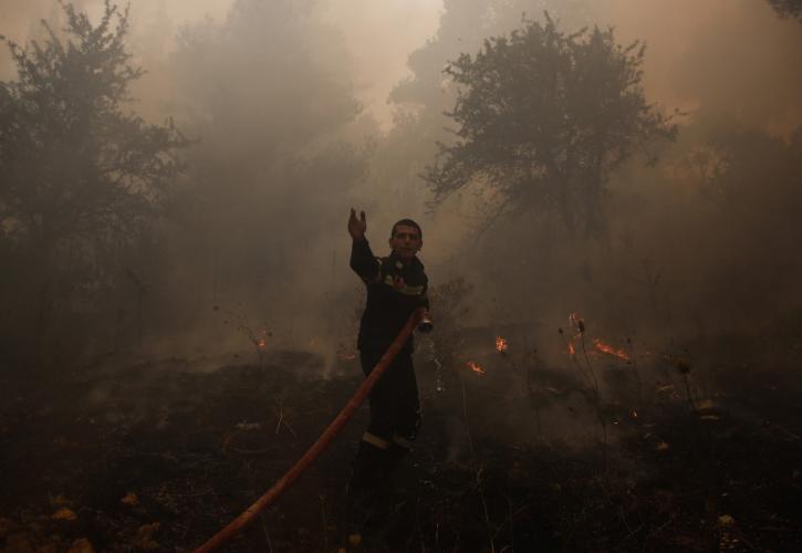 Φωτιές στην Ελλάδα: Εκκενώνονται Γύθειο και Μαυροβούνι