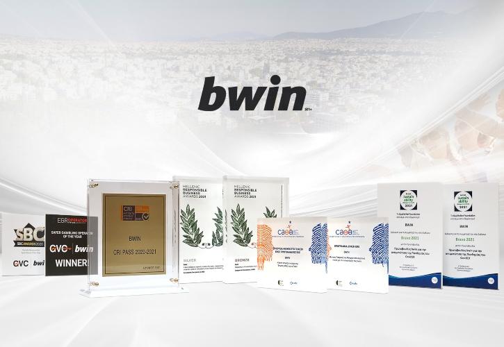 Bwin: Ένα παγκόσμιο brand με βραβεία και συνέπεια στο κοινωνικό έργο!