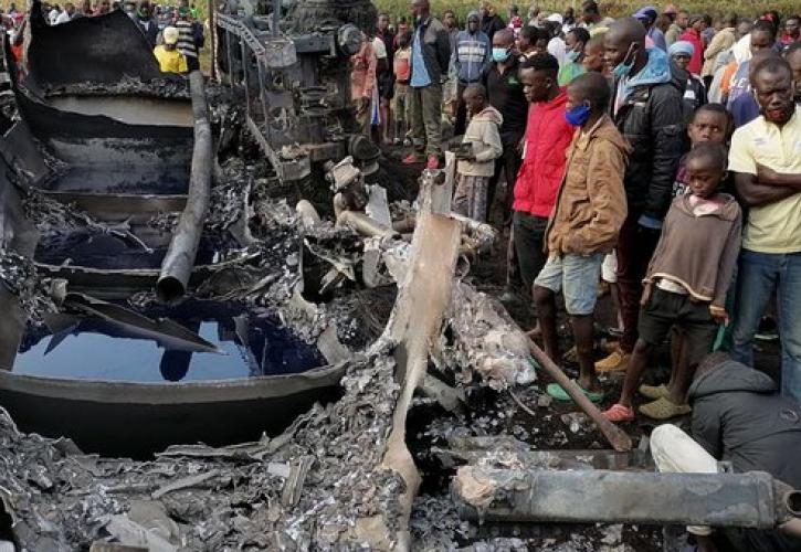 Κένυα: 13 νεκροί από έκρηξη βυτιοφόρου