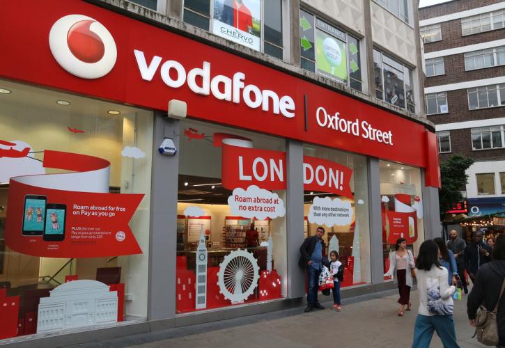 Vodafone: Υψηλότερη των εκτιμήσεων η αύξηση των εσόδων  