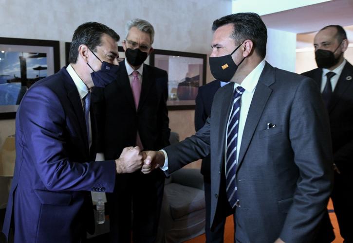 Υπογραφή της διακυβερνητικής συμφωνίας για τον αγωγό αερίου Ελλάδας - Βόρειας Μακεδονίας