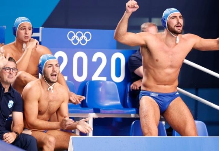 Πόλο: Με Μαυροβούνιο η εθνική στα προημιτελικά