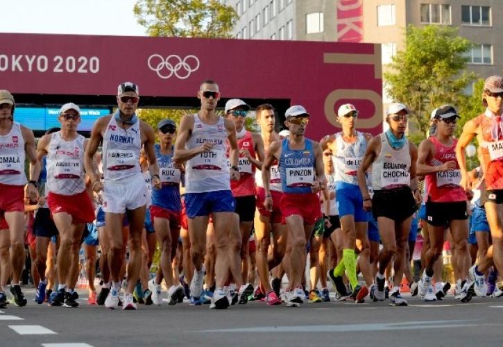 Στην 36η θέση ο Παπαμιχαήλ, στα 50χλμ βάδην