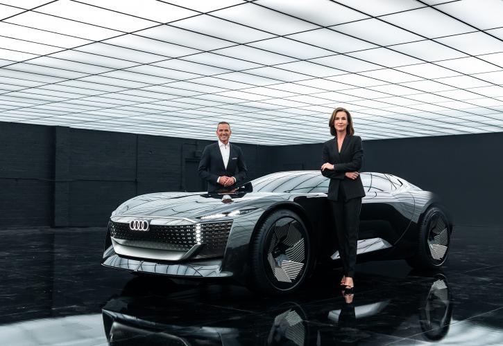 Audi Skysphere Concept: H πολυτέλεια του μέλλοντος έχει μεταβλητό μεταξόνιο