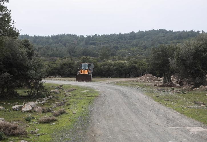 Τα «στοιχειωμένα» έργα υποδομών στη Λέσβο