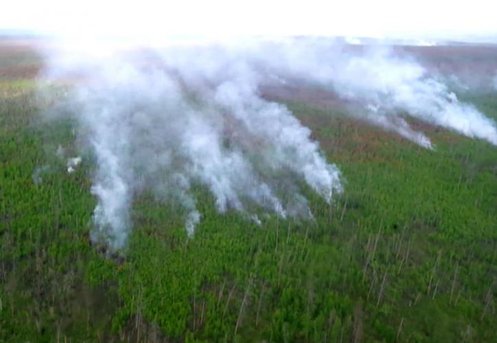 Στη Σιβηρία η κλιματική αλλαγή προκαλεί τεράστιες πυρκαγιές