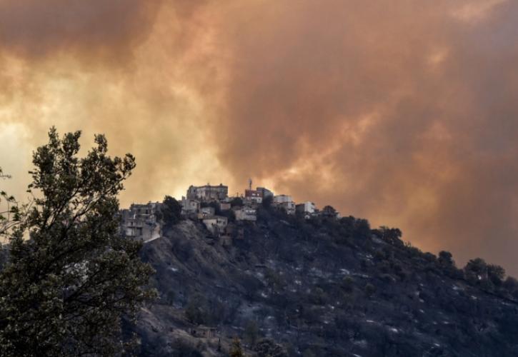 Τουλάχιστον 65 νεκροί από ανεξέλεγκτες πυρκαγιές στην Αλγερία