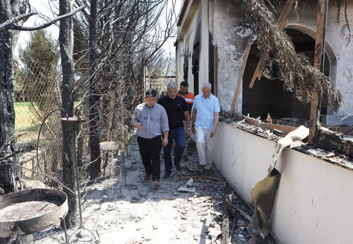 Περιφέρεια Αττικής: Στις 77 οι πληγείσες επιχειρήσεις από τις πυρκαγιές - Οι 22 καταστράφηκαν ολοσχερώς