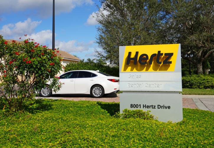 Αύξηση των εσόδων της Hertz για το β' τρίμηνο