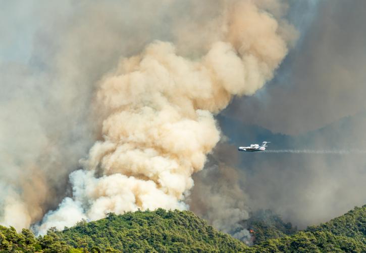 Πτώση ρώσικου πυροσβέστικού Beriev στη Ν. Τουρκία - 8 νεκροί