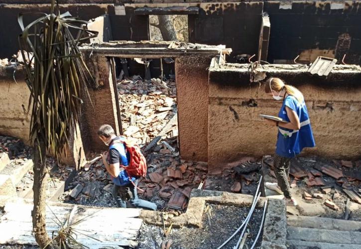 Υπουργείο Υποδομών: 2.521 αυτοψίες στις πληγείσες περιοχές Βιλίων και Λαυρεωτικής