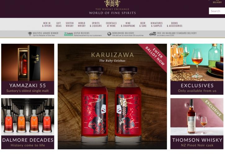 Η Pernod αγοράζει ένα από τα κορυφαία διαδικτυακά καταστήματα ουίσκι στον κόσμο