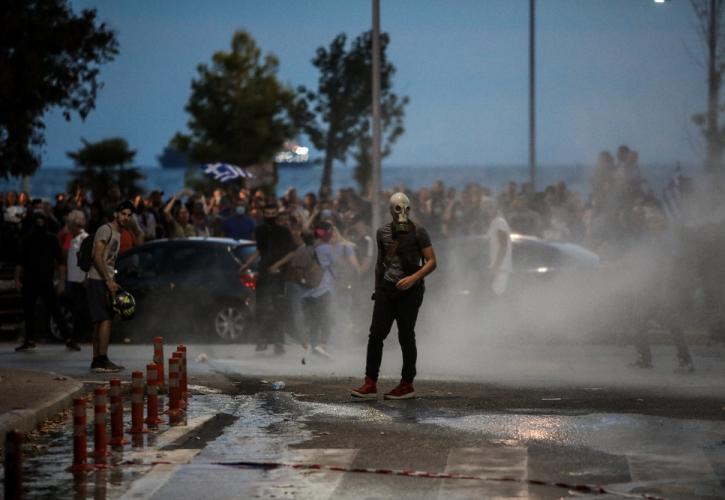 Σύλληψη 9 ατόμων για συμμετοχή στα επεισόδια