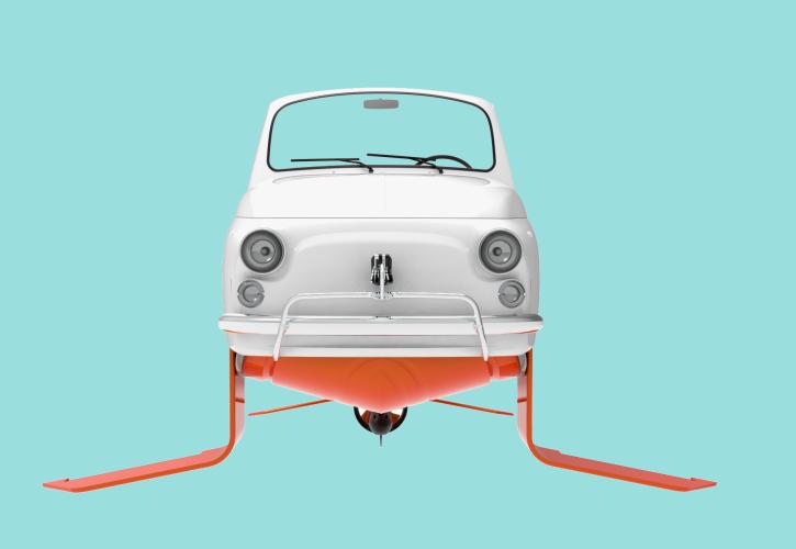 Fiat 500 La Foil: Ένα πλωτό 500αράκι για τους hipsters της θάλασσας