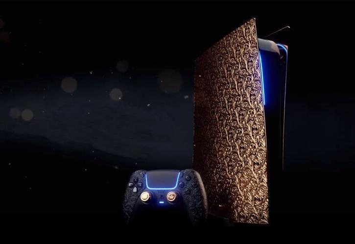 PlayStation 5 Gold Prime Edition από την Caviar: η κονσόλα των billionaires