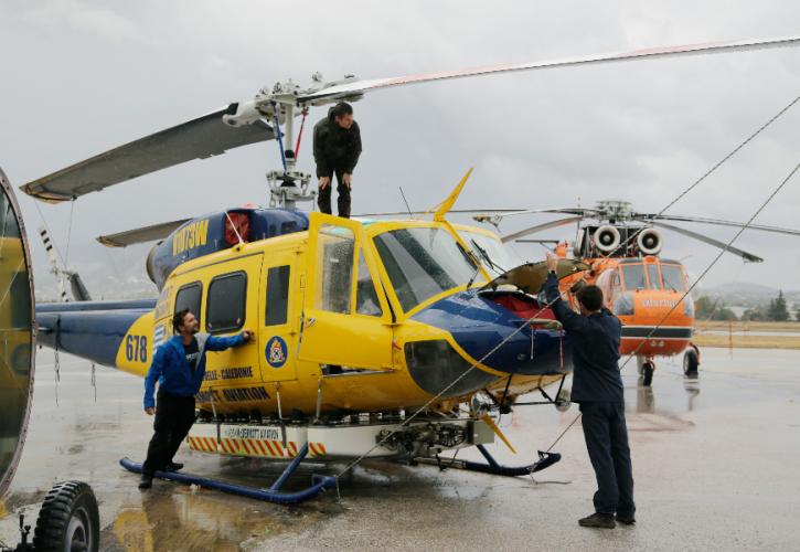 Αναχώρησαν από την Ελλάδα τα 4 ελικόπτερα που εξασφάλισε η MYTILINEOS για την εθνική προσπάθεια πυρόσβεσης