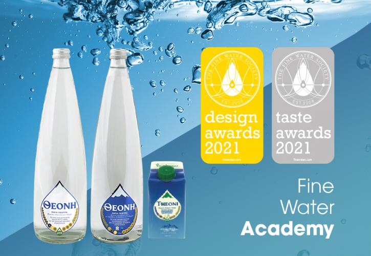 Φυσικό Μεταλλικό Νερό ΘΕΟΝΗ: Τριπλή διάκριση στα Fine Water Awards 2021