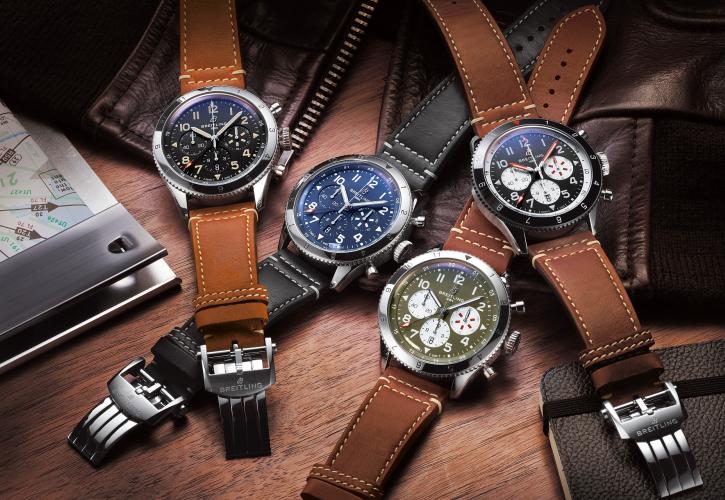 Τα νέα ρολόγια της Breitling είναι μια ωδή στα μαχητικά αεροσκάφη