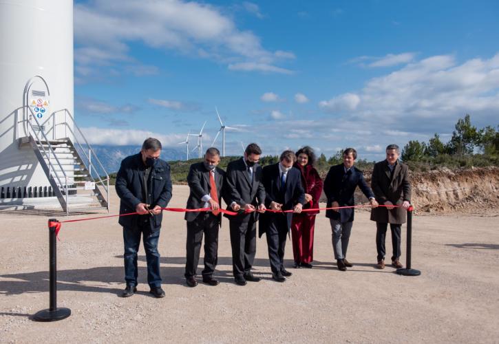 Η EDPR εγκαινιάζει το πρώτο της αιολικό πάρκο στην Ελλάδα, με εγκατεστημένη ισχύ 45MW