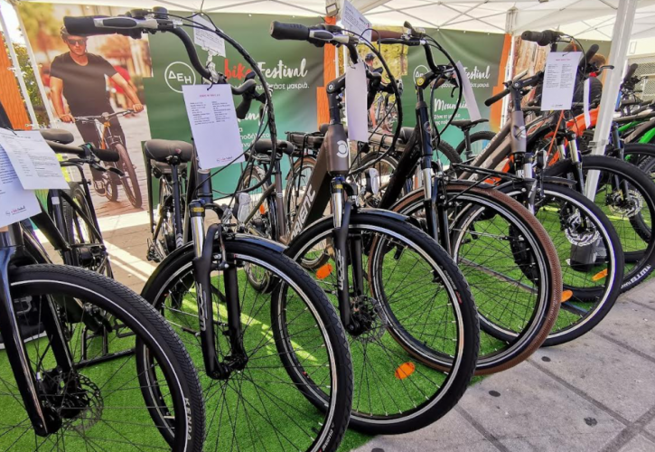 Δυναμικό ξεκίνημα από τα Τρίκαλα για το ΔΕΗ e-bike Festival