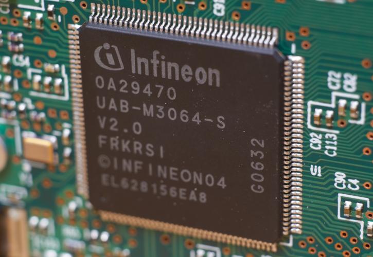 Γερμανία: Κάτω από τις εκτιμήσεις το guidance της Infineon - Διψήφια πτώση για τη μετοχή