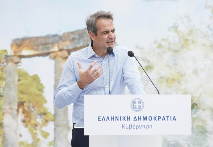 Μητσοτάκης από Αρχαία Ολυμπία: Ο αρχαίος Πολιτισμός μπορεί να συναντηθεί με την τεχνολογία