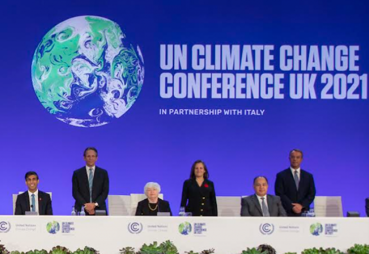 Σταϊκούρας σε COP26: Οι 3 οικονομικοί άξονες της Ελλάδας για το κλίμα