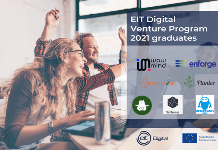 EIT Digital Venture Program: 9 startups έλαβαν 115.000 ευρώ το 2021