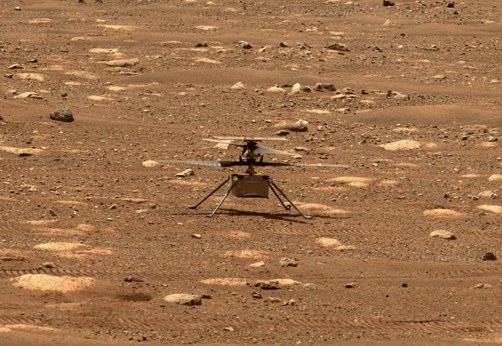 NASA: Το ελικοπτεράκι Ingenuity πραγματοποίησε την 18η πτήση του στον Άρη