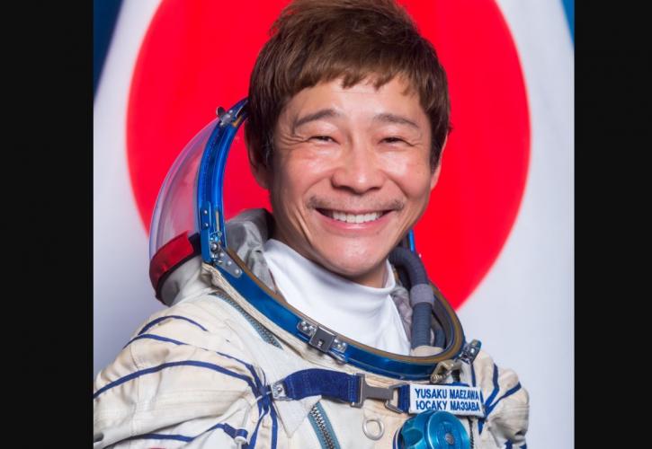 Το ταξίδι στο Διάστημα σου δημιουργεί εμμονή με τη Γη, λέει ο Ιάπωνας δισεκατομμυριούχος Maezawa