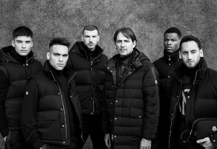 Η Moncler ντύνει την Inter με μια νέα capsule συλλογή ρούχων