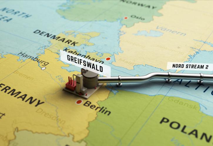 Γερμανία: Ο αγωγός αερίου Nord Stream 2 δεν θα πιστοποιηθεί πριν από τα μέσα του 2022