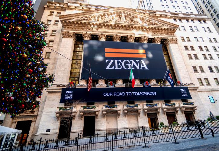 Η Zegna έγινε η πρώτη ιταλική εταιρεία μόδας στο Χρηματιστήριο της Νέας Υόρκης