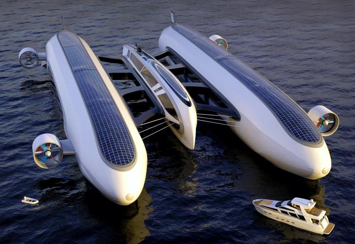Είναι θαλαμηγός; Είναι lear jet; Όχι, είναι το νέο Air Yacht της Lazzarini Design